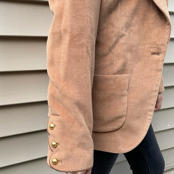 Velvet Tan Blazer - Picture 6 of 16